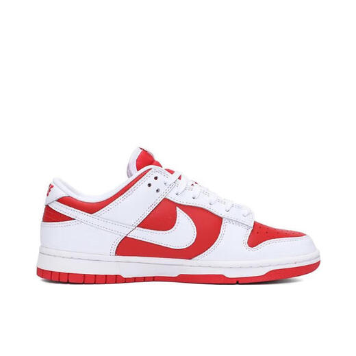 耐克男子白红 DUNK LOW RETRO板鞋运动休闲鞋 DD1391-600 39