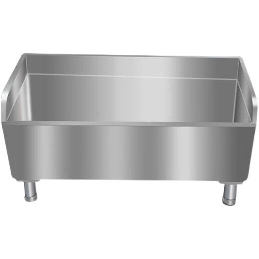 Stainless steel mop pool sink rectangular mop pool mop pool home balcony bathroom outdoor hospital 304 201450*410*600 leg height 200