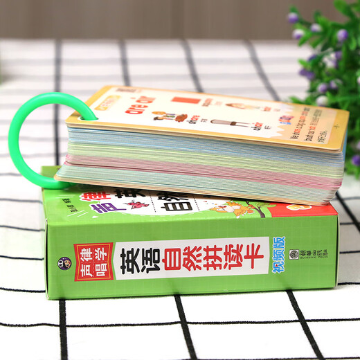 英语自然拼读卡（视频版）声律唱学