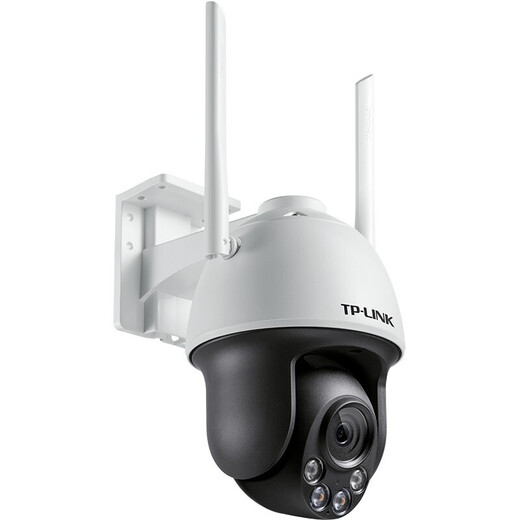TP-LINK dual-band 5G wireless WIFI surveillance camera 4K high-definition home outdoor waterproof 360-degree panoramic rotary ball machine network monitor TL-IPC683-AEZ+ power off battery power supply Standard + 128G memory card Plug-in to router Wi-Fi or plug-in to network cable