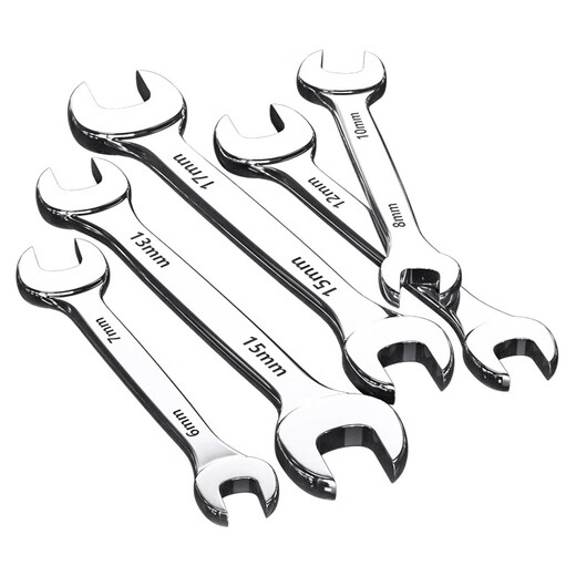 Tianzhuo Hardware Open Wrench Hardware Tools Large Double-headed Wrench 6-7-8-10-12-13-14-17-19-21 8-10