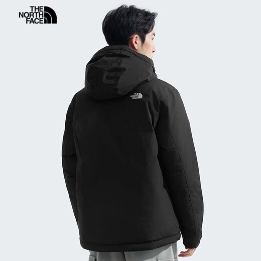 The North Face北面羽绒服男户外保暖550蓬鹅绒外套88R4 黑色/4H0 XXL