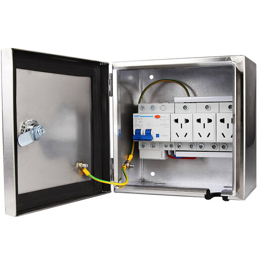 Stainless steel outdoor waterproof socket box outdoor electric vehicle charging small electric box distribution box electric box box surface mounted 2020 without configuration