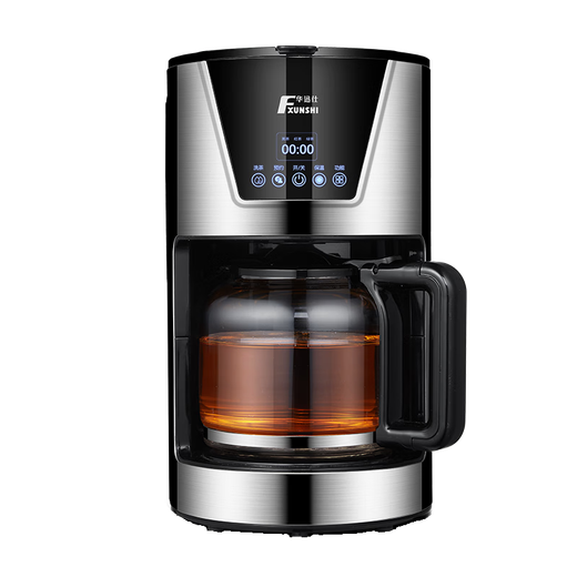 Huaxunshi Micro Pressure Tea Maker High-end Touch Screen Fully Automatic Black Tea Maker Steam Tea Maker Multifunctional Health Pot Large Capacity 1.5L Stainless Steel Body Standard Version 304 Stainless Steel Filter