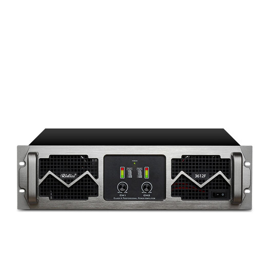 Ridiss professional power amplifier dual-channel four-channel high-power professional audio stage sound performance engineering home KTV pure power amplifier R-A15 (1500*4)