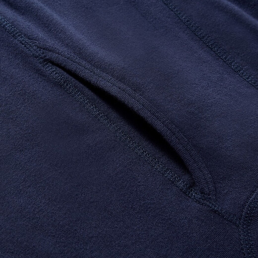 Three-gun men's autumn and winter cotton stretch high-waist slim-fit warm and cold-resistant linen pants cotton wool trousers underpants thicker cotton long johns 61069 Navy XL (weight 130-150Jin Jin is equal to 0.5 kg)