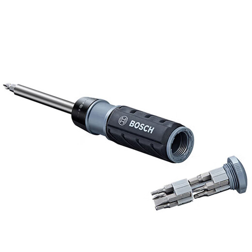 Bosch Bosch 10-in-1 multifunctional ratcheting screwdriver with magnetic lever, three-speed power knob storage and integrated handle