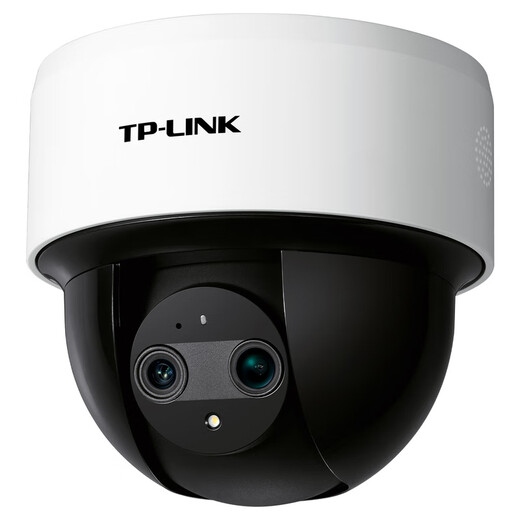 普联（TP-LINK）无线监控摄像头家用 手机APP远程查看高清监控器室内吸顶半球智能网络摄像机360度全景旋转云台版 400万4MP全彩夜视【双目变焦版】 128GB内存卡【免费升级256GB卡】