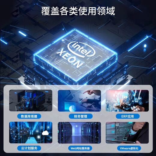 戴尔（DELL）R550/R750XS/R760XS服务器主机 2U机架式 数据库 虚拟化超融合GPU电脑整机【R740服务器升级】 R550 1颗6330 256G/960*2/4T*3/H755