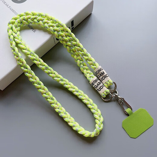 BZBC mobile phone lanyard hanging neck long cross-body carryable keychain outdoor woven mobile phone rope portable strong and durable strap anti-lost rope mobile phone anti-lost chain purple blue