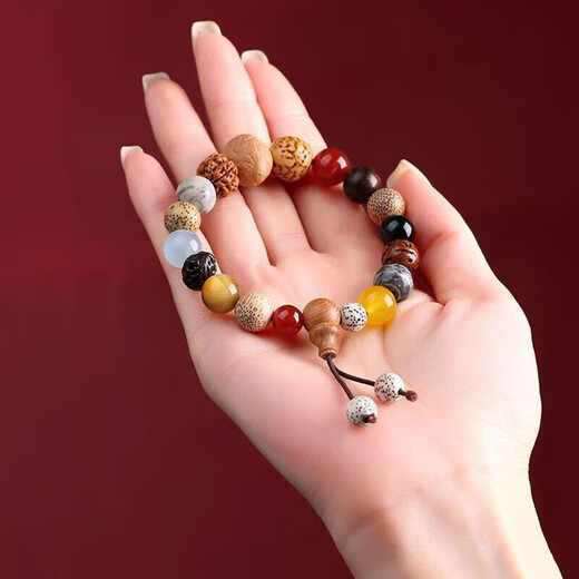 Eighteen seeds bracelet Duobao Bodhi seed bracelet imitation 18 seeds new student gift for men and women Duobao eighteen seeds bracelet