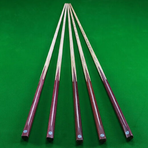 Ballroom through-bar billiard cue, small head table cue, snooker billiards public cue, American cue, Chinese black 8 eighty-nine ball, ash wood 10mm black paint public cue
