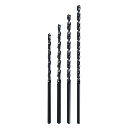 Haolishun fully ground stainless steel lengthened and hardened twist drill bit 3-8.5*150 200 250 300 350 4.0*150 (1 piece)