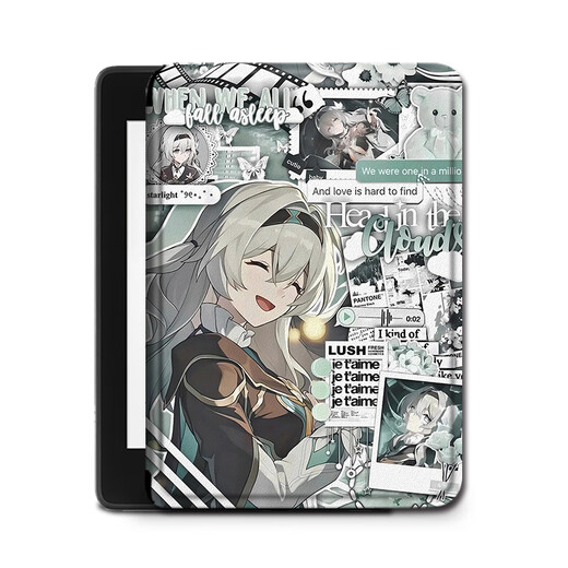 Youshu geeignet für Kindle E-Book Schutzhülle Jahr der Schlange Chinesischer Stil Schreiber Text KPW4 Männer und Frauen 5/6 Schutzhülle Oasis3/2 11/12 Shell 499/Reise Z12035 Liuying Oasis2/3 Softshell