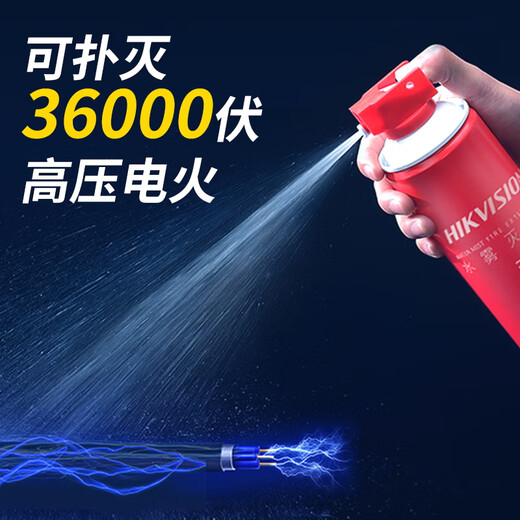 HIKVISION Hikvision fire protection combination set household vehicle-mounted water-based fire extinguisher fire blanket household fire equipment fire extinguishing two pieces of economical equipment