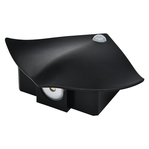 Zhaoyan Manta Fish Human Body Sensor Lamp Bedroom Stairs Living Room Wall Lamp Wardrobe Cabinet Rechargeable Battery Night Light White Shell Rechargeable White Light (Night Sensor) LED*0.5W