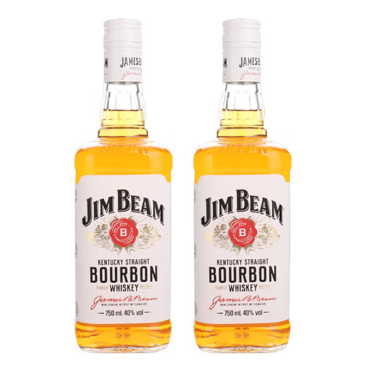 Jim Beam American Bourbon Whisky Baizhan Vin mélangé 750 ml * 2