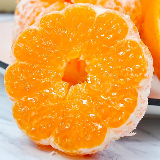 Jingdida Sichuan Chunjian Rake Mandarin Orange Baba Mandarin Net weight 9Jin Jin is equal to 0.5kg Large fruit 80-85mm fresh orange fruit straight from the source
