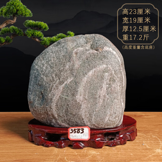 Route XMSJ Taishan Stones Candidat à l'intérieur et à l'extérieur Route à plantes brutes naturelles Réparation du bureau du coin support l'écurie Rock 9712 comme le mont Tai