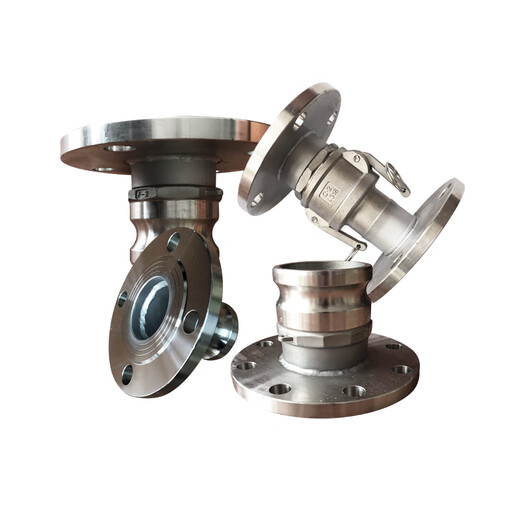 304/316 stainless steel quick connector F type with flange tank truck male end flange connector 2 inches 3 inches 4 inches 201 stainless steel 1.2 inches (DN32)