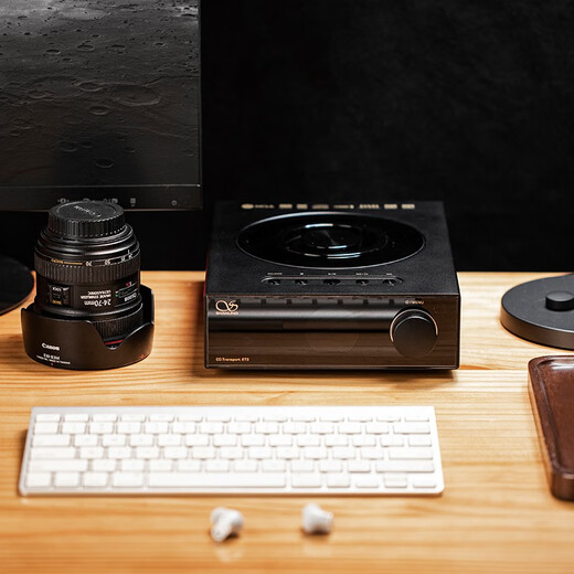 SHANLING ET3 CD player HIFI fever-grade pure CD desktop turntable disc player high-quality Bluetooth top-opening ET3 white