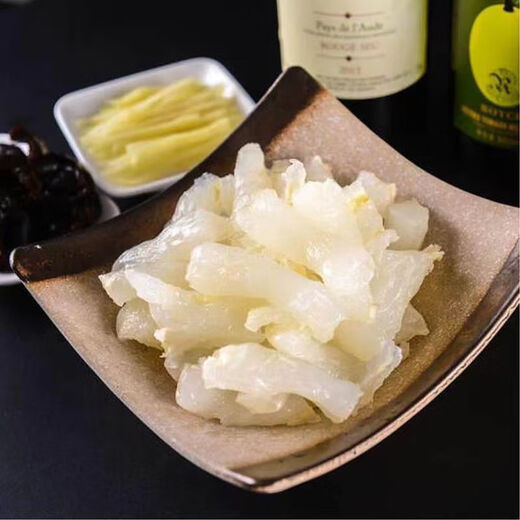 Yugong Yufu high quality/braised pork tendons in water, fresh in water, frozen, no processing, fresh frozen pork tendons, convenient and nutritious, large size - 300g, 3 packs