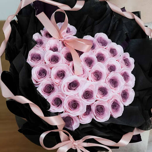 Roselita plum jam rose bouquet soap flower non-flowers Valentine's Day birthday gift wedding anniversary gift to girlfriend