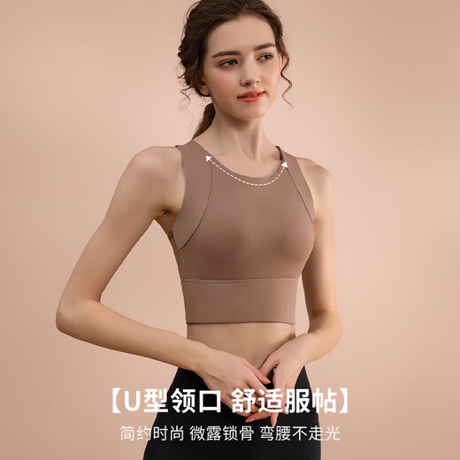 Xue Qianman sports bra shock-proof high-intensity running yoga bra fitness clothing anti-sagging Pilates sports vest for women