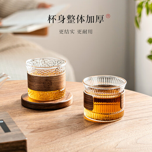 Yi Pot Tea Cup Master Cup Tea Set Accessories Glass Cup Tea Drinking Small Cup High Temperature Resistant Kung Fu Tea Set