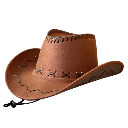Woodpecker Western Cowboy Hat for Men and Women Spring, Summer and Autumn Outdoor Travel Photo Visor Rider Hat Tibetan Big Brim Jazz Hat Solid Color Cowboy Hat Off-White JSM-040 One Size Suitable for 56-58CM Head Circumference
