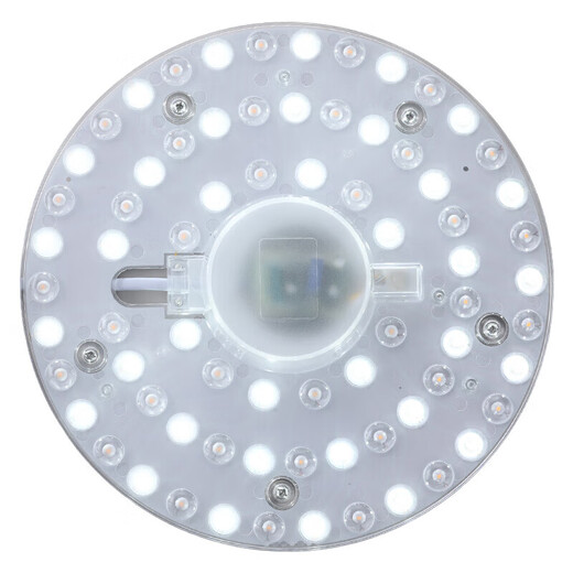 NVC Lighting (NVC) LED three-color 24w ceiling lamp replacement light source module modification light panel round patch lamp panel construction site engineering property