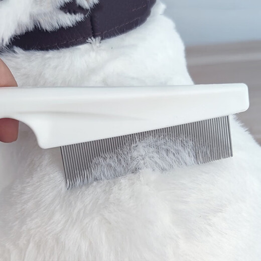 OEMG dog comb, flea removal cat comb, cat brush, hair removal comb, dog hair brush, pet hair comb, flea comb to remove floating short hair, large flea comb (for medium and long hair pets)