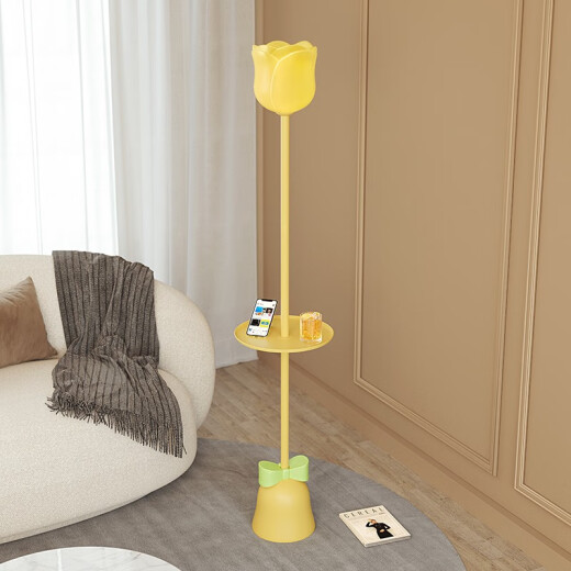 Op lamps cream style tulip floor lamp living room sofa light luxury ins internet celebrity study bedroom bedside table lamp one