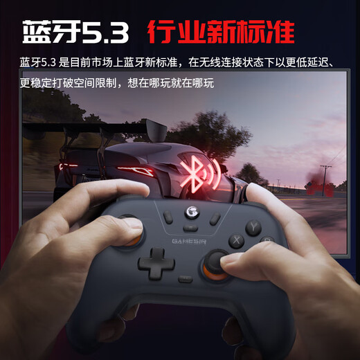 Unrivaled Chick Venus Wireless Game Controller Bluetooth Game Controller Switch Computer PC Mobile NS Android Steam Wired Double Line Black Myth Goku Horizon Genshin Impact Deep Space Purple + Receiver