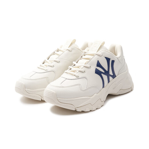 Zapatos de MLB para hombres y mujeres pareja Yu Shuxin Star Style Shoes de papá intensificado 3ASHBCW3N-50WHS-240