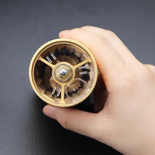 Shi Xishuo Zhangzhou Pien Tze Huang grinder copper bowl grinding treasure tamping medicine jar household medicine box cutter mashing grinder grinding powder grinding treasure + 1 six-point box