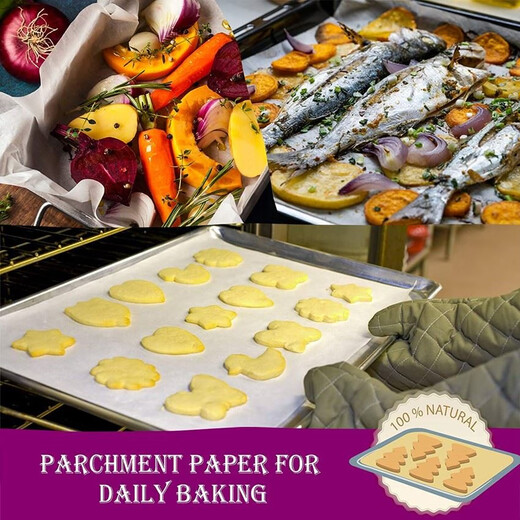 HLBakingPaperParchmentPaperRoll Baking Parchment Paper Parchment Paper Air J64 - Width 30cm10m W30cm10m
