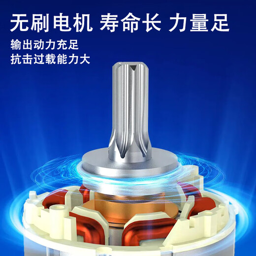 
Dongcheng brushless electric impact wrench lithium battery wind cannon auto repair rail steel structure heavy electric board Dongcheng DCPB698 [DCPB698H] 1 electric 6.0Ah official standard configuration