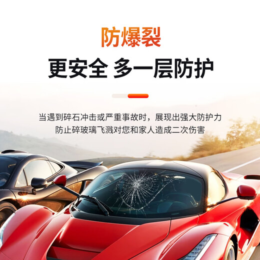 Londer Film Original Imported Car Film Explosion-proof Glass Film Changling 80 Full Car Film New Energy Ceramic Film Insulation Sunscreen Sun Film Window Film Package Construction International Brand