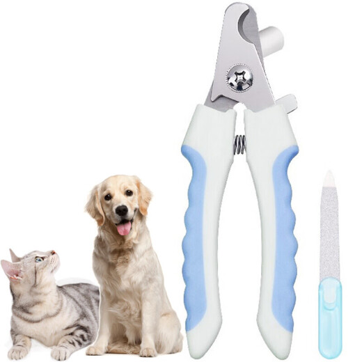 Dipur Cat Nail Clippers Pet Teddy Cat Nail Clippers Nail Clippers Small, Medium and Large Dog Nail Clippers Supplies Blue