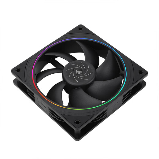 Limin (limin) TL-S12 Colorful Aperture Fan 12cm Chassis Fan ARGB Fan Supports Shenguang Sync 4PIN PWM Speed ​​Adjustable Fan