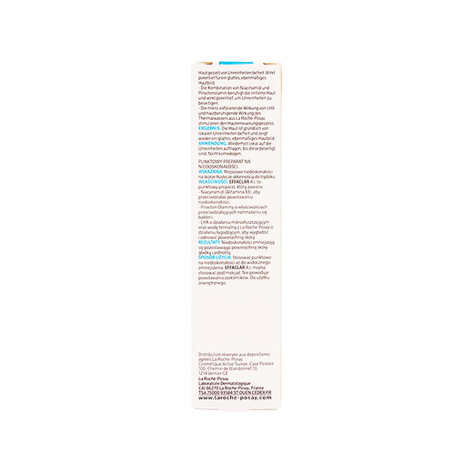 LA ROCHE-POSAY La Roche-Posay B5 Acne Repair Cream 100ml Soothing Redness Barrier B3 Essence Repair Moisturizing Lotion Cream 1 x 15ml Acne Purifying Repair Essence