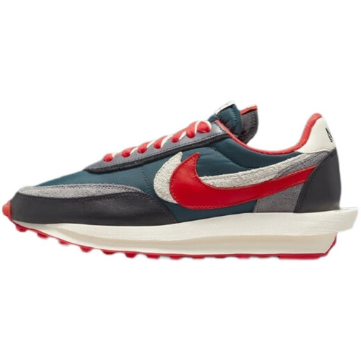 
Nike (NIKE) [Strictly selected good products] Nike Sacai X Nike LDV WAFFLE Three-party joint shoes sports running shoes black blue red deconstructed DJ4877-300 41