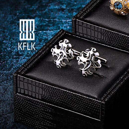 KFLK retro cufflinks French shirt buttons cross totem business men's shirt sleeve nails Cufflinks custom K173