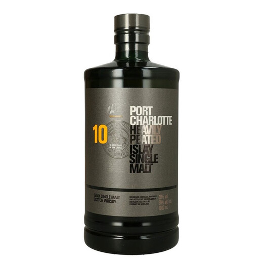 布赫拉迪（Bruichladdich）10年 波夏 苏格兰单一麦芽威士忌 1000ml 50度 洋酒