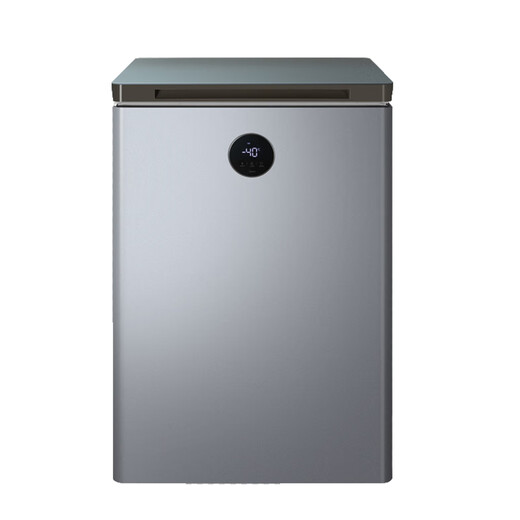 Midea Freezer Mini Freezer 100L Household Freezer Sterilization and Frost Reduction Wide Temperature Variation Computer Temperature Control Single Temperature Maternal and Infant Breast Milk Refrigerator BD/BC-100KEMS Xiehu Silver