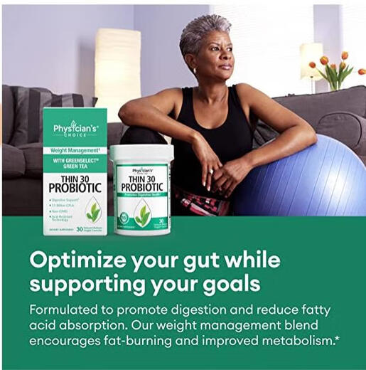 Physician's CHOICE Probiotics Women's Probiotics Green Tea Digestive Enzymes Apple Cider Vinegar Cleanse