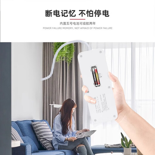 德力西时控开关插座广告灯插排220V鱼缸自动断电定时器时间控制器 10A AC220V