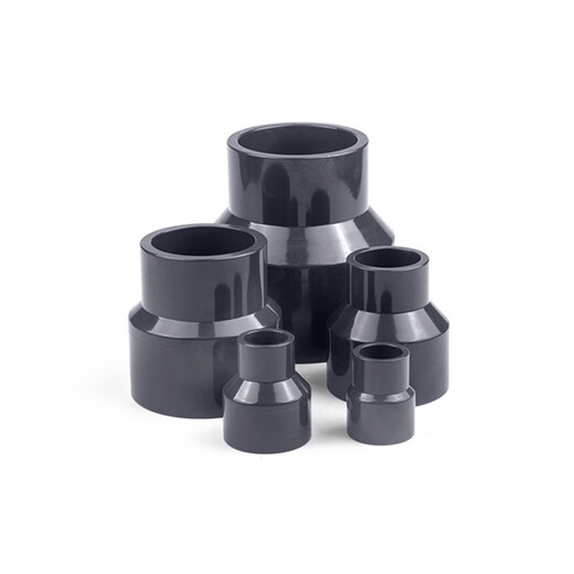 Junyou UPVC gray large and small head water supply and drainage reducing adapter, inner diameter 90*63mm