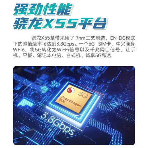 ZTE 5G wireless network card portable wifi mobile card router cpe gigabit network port/WiFi6/MU5001U ZTE MU5002 5G/4G full network battery version